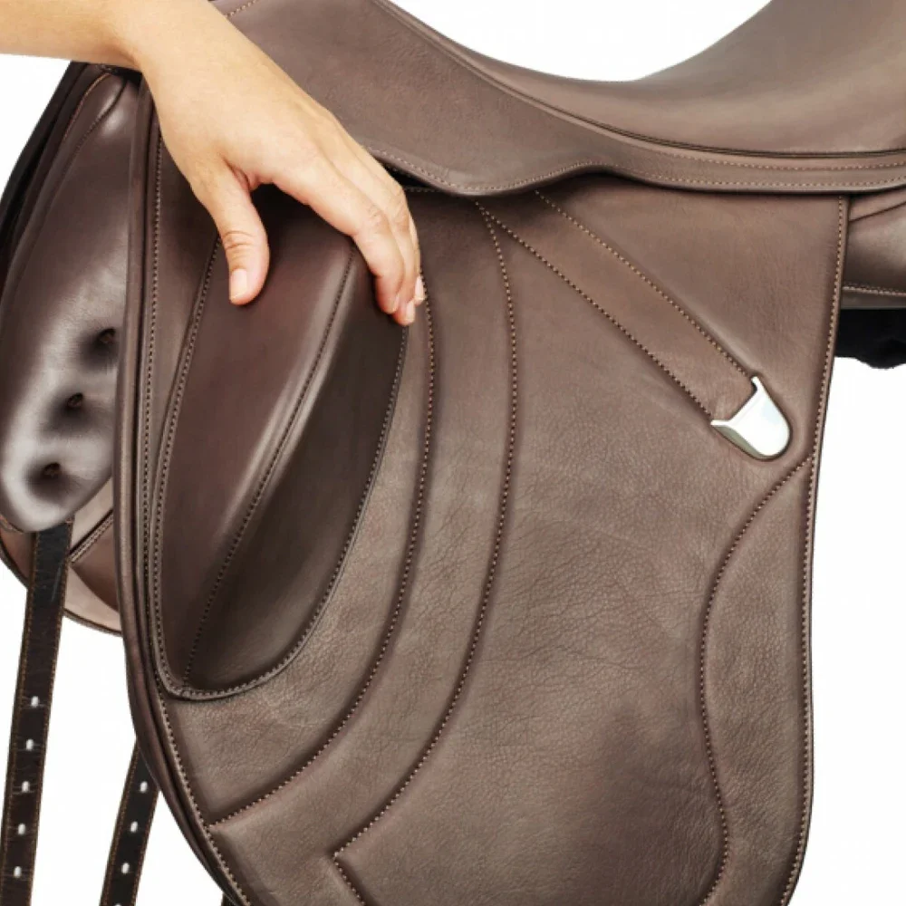 Horse Dressage Saddle For Horse Using Instruments High Quality Horse Riding Pure Leather And Anti Breathable