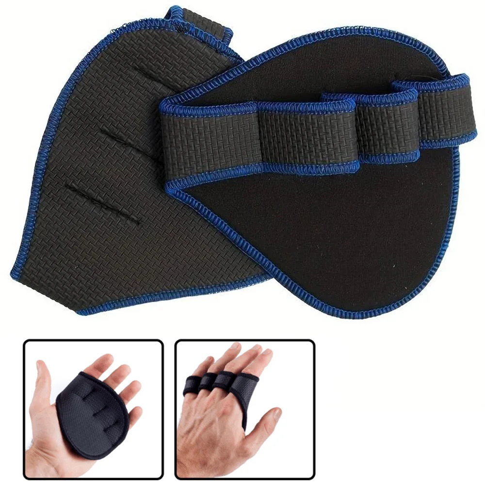 1 Pair Lifting Palm Dumbbell Grips Pads Anti Skid Weight Cross Training Gloves Gym Workout Fitness Sports For Hand Protector