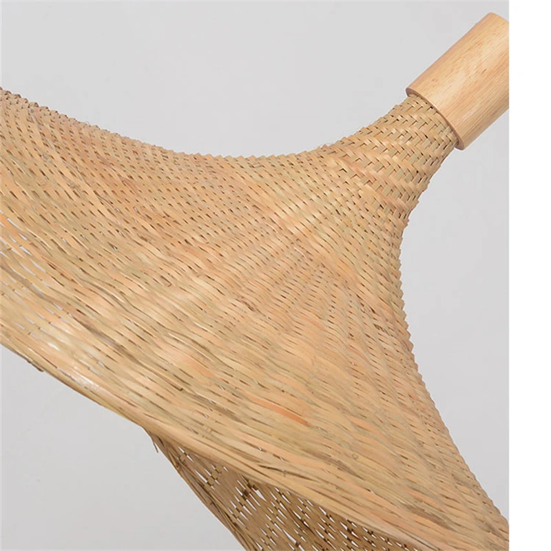 Hand Woven Handmade Bamboo Pendant Lights Southeast Asia Rattan Wicker Chandelier Dining Room decor Rattan Lamp Fixtures