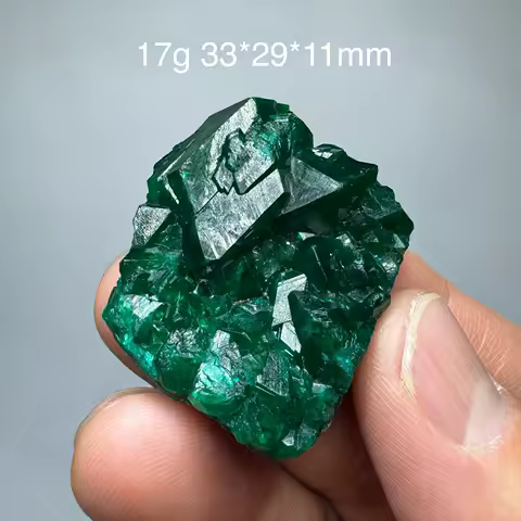 Natural Congo Green Dioptase Mineral Specimen Crystals Quartz Healing Stone Teaching Collection Home Decor CT1-9