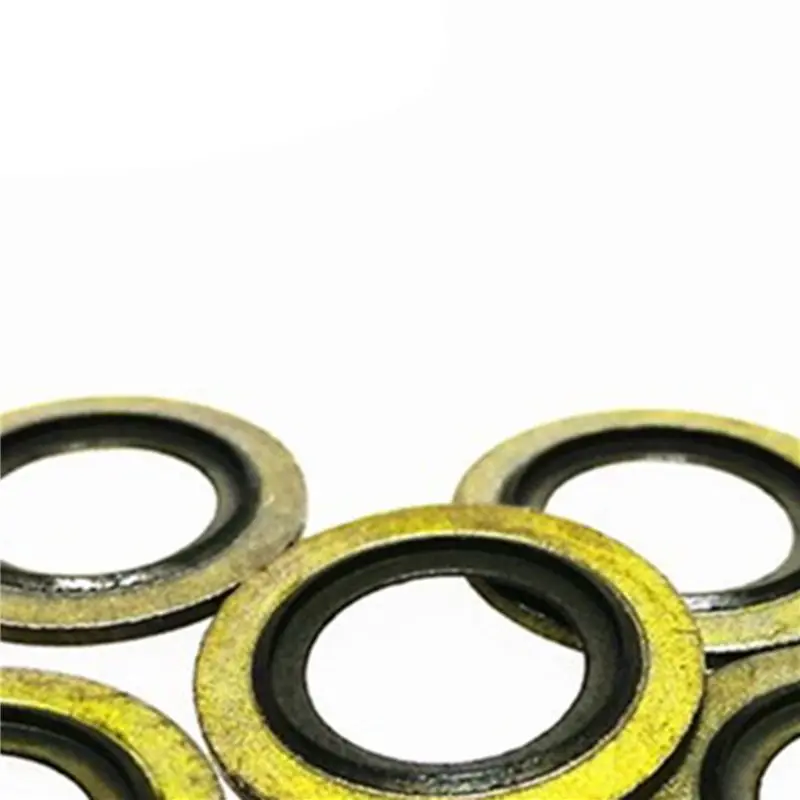80PCS Engine Oil Drain Plug Gasket 016393/016454 For Citroen,Toyota,Renault,Fiat,Iveco,Nissan,Opel,Volvo,Mini