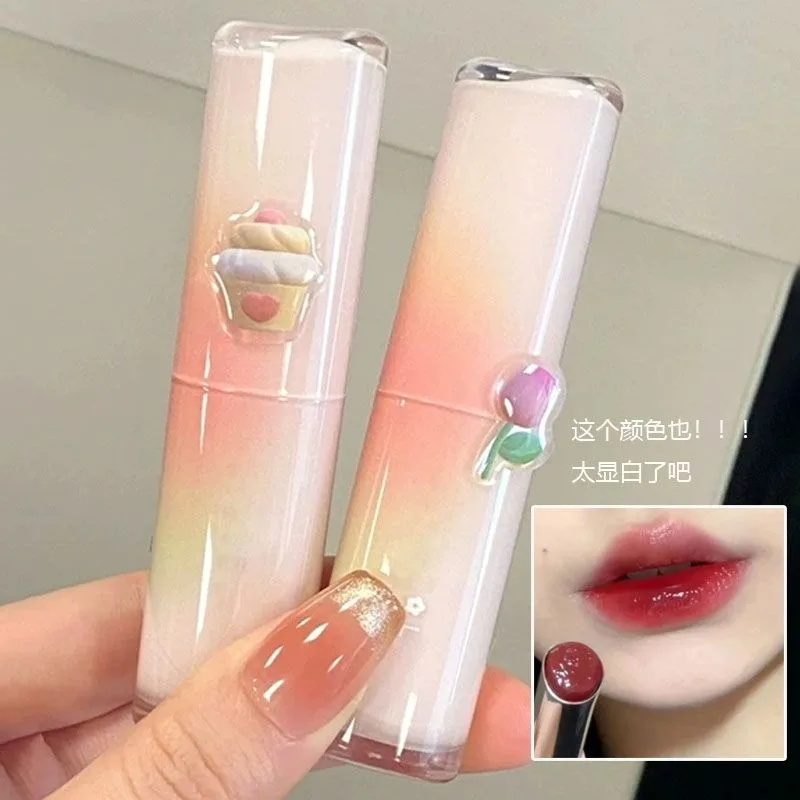 New Shuiguang Lipstick Moisturizing Student lipstick Watermelon Color Girl