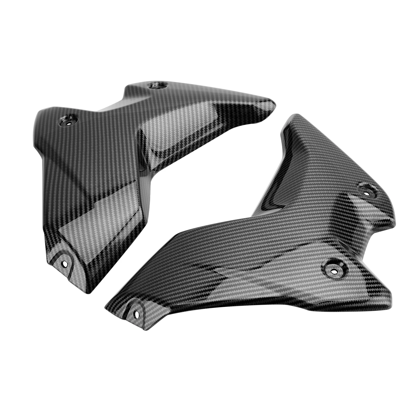 Side Frame Fairing Cowl Guards Radiator Cover for BMW R1250GS 2018-2023 Carbon