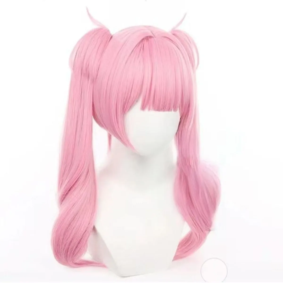 Li Tianxi Cosplay Wig from Link Click: Pink Hair with Versatile Twin Tails Full Wig Set