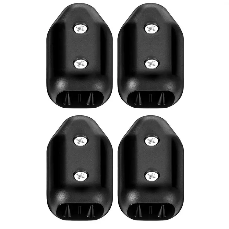 AEE6-4 Pcs Reusable Rope Clamps, 1/2 Inch Plastic Chain Connector, Suitable For 9-10 Mm Nylon Or Braided Ropes