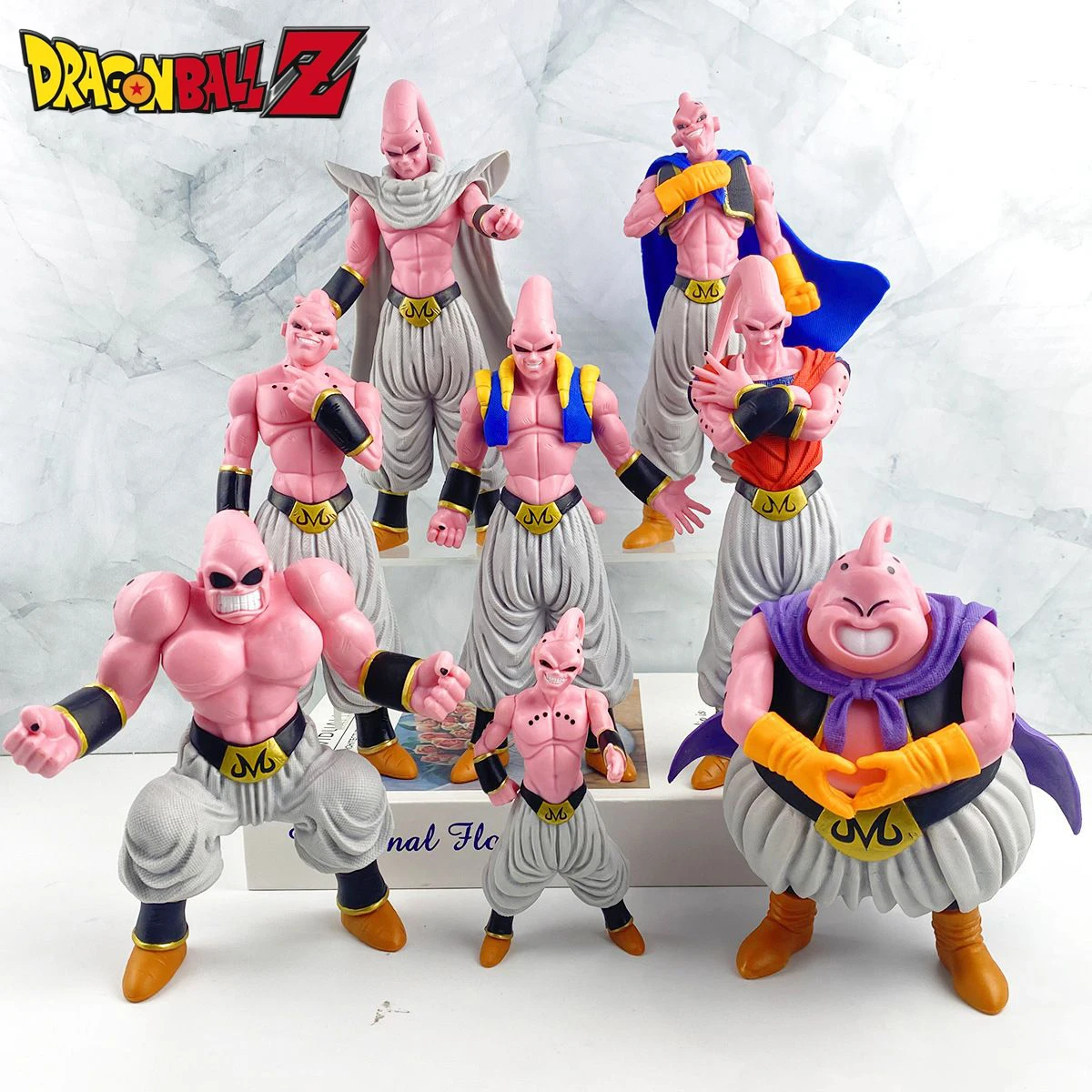 

8pcs Dragon Ball Majin Buu Figure 11-21cm Large Second Generation Action Figurine Anime Collection Model Statue Doll Kids Toys