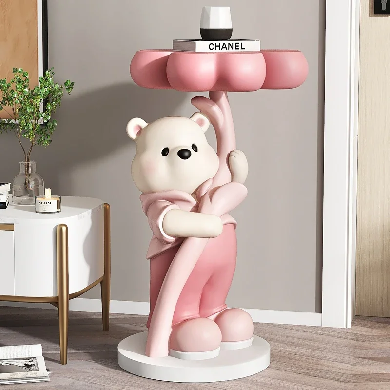 

Bear large floor-to-ceiling coffee table ornament, home jewelry, living room TV cabinet, sofa, moving house gift