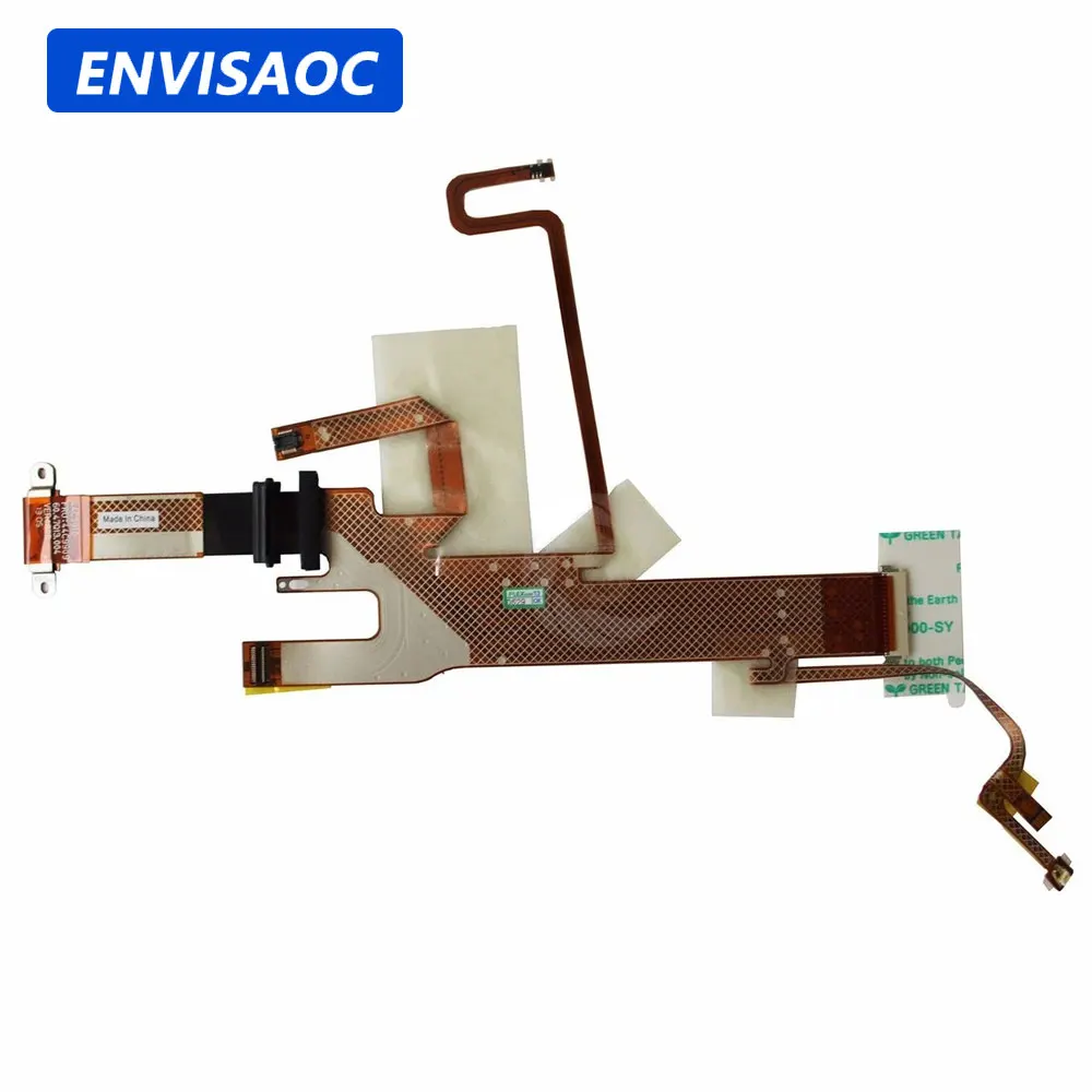 Гибкий кабель видеоэкрана для ноутбука Lenovo Thinkpad IBM X200S X201S, ЖК-дисплей, светодиодный ленточный кабель 43Y9814 44C9919 63Y2213