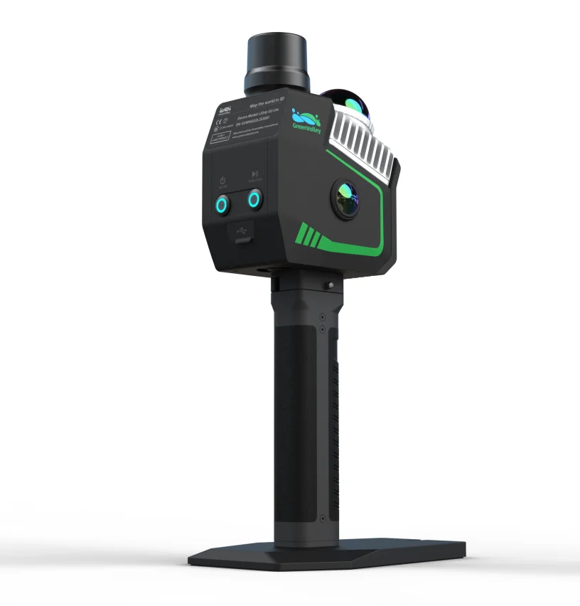 Lightweight Survey Scanner GreenValley LiGrip O2 Lite Handheld 3D LiDAR Scanner Indoor BIM Outdoor Topographic Survey Tool