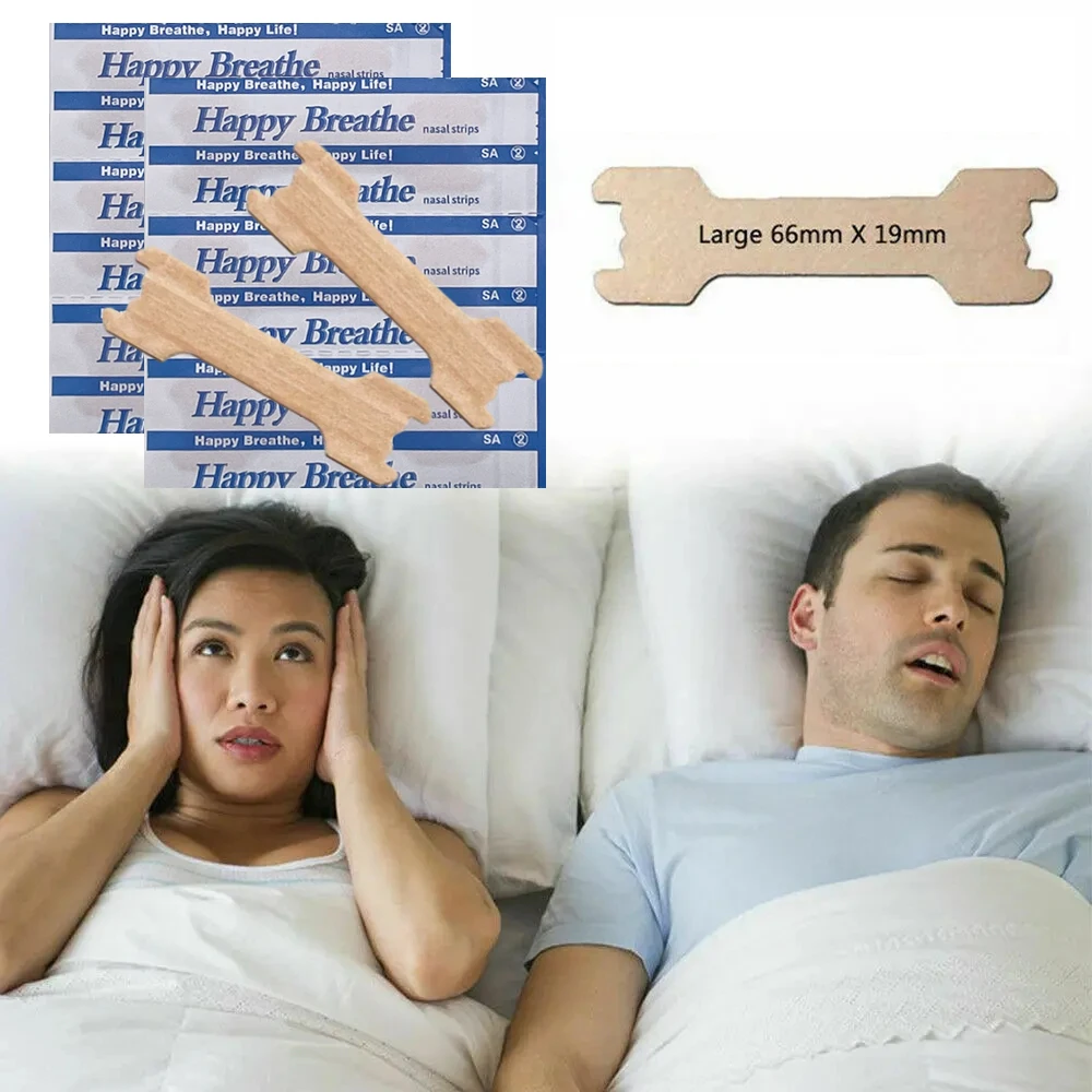 

300/200/100PCS Breath Nasal Strips Right Aid Stop Snoring Nose Patch Ventilation Nasal Stickers Snoring-prevention Better Sleep