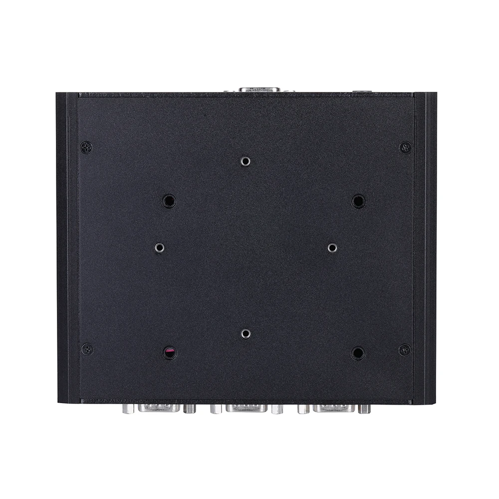 Fanless Dual LAN Mini PC J3710 Quad Core Processor TDP 6.5W 4x RS232 Fanless Mini PC X86 2xHD 1x DP Linux/Win 7/8/10