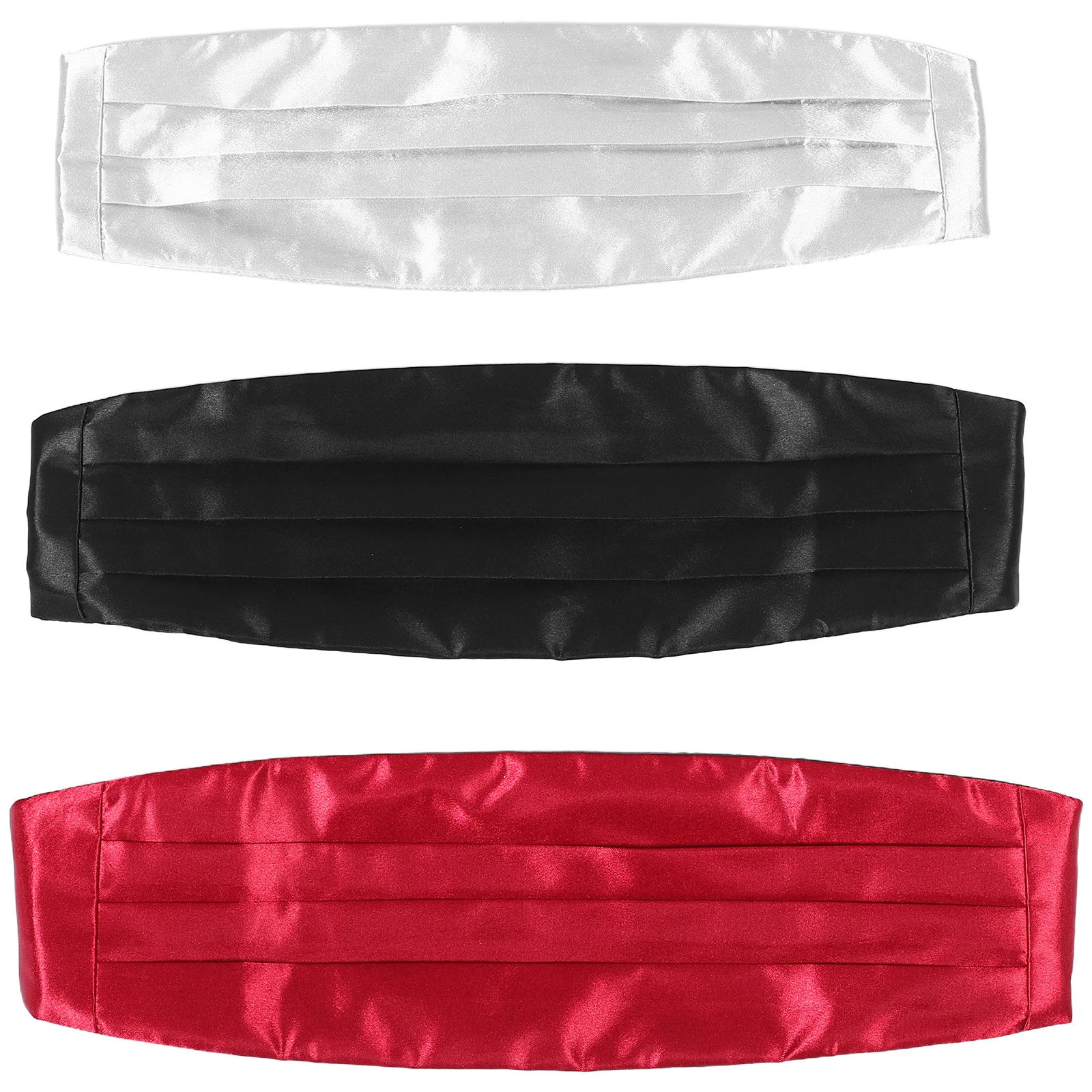 3 Stuks Heren Buikband Strikje Verstelbare Tuxedo Tailleband Bruiloft Formele Pochet Set Heren Buikband