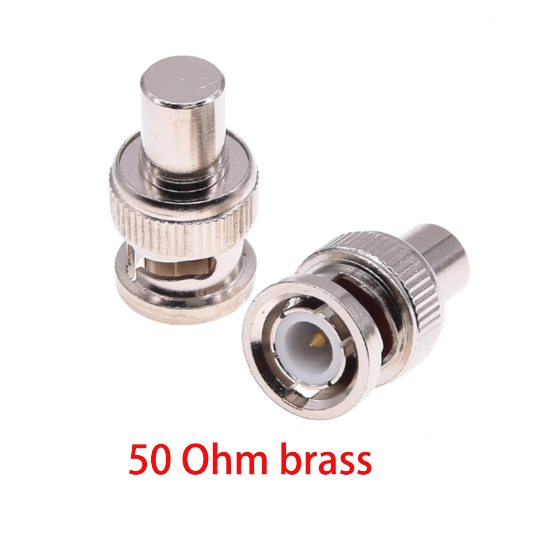 1PC BNC Male RF Coaxial Load Termination 50Ohm 75Ohm Zinc Clloy/Brass Connector NEW