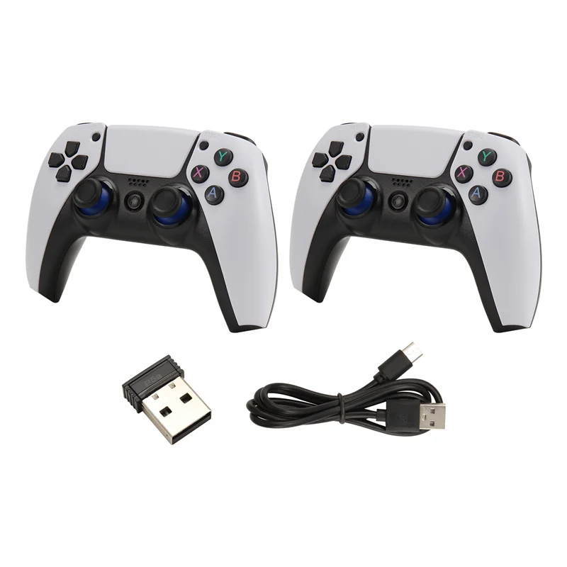 

ELECT-M8 4K Pro Game Stick 2,4G Двойной беспроводной контроллер Ретро игровая консоль 4K Ретро игровая ТВ-палка Классические игры