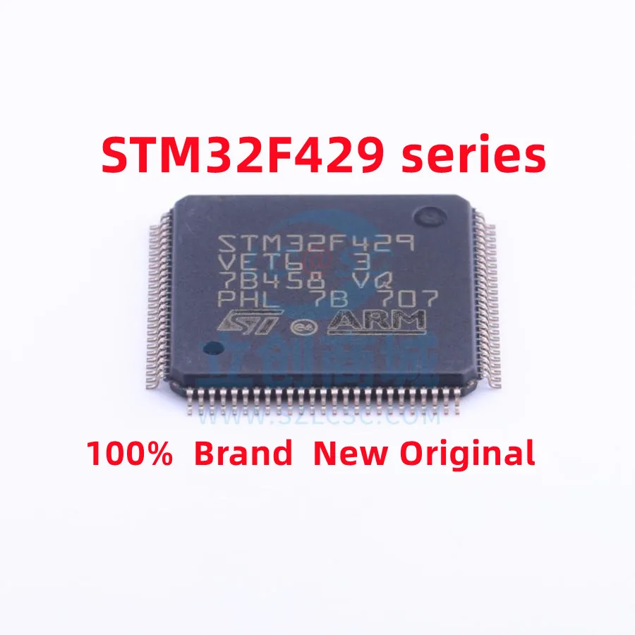 STM32F429BET6 STM32F429BGT6 STM32F429BIT6 STM32F429BIT7 STM32F429IEH6 STM32F429IGH6 STM32F429IIH6 STM32F429NEH6 STM32F429NGH6 IC