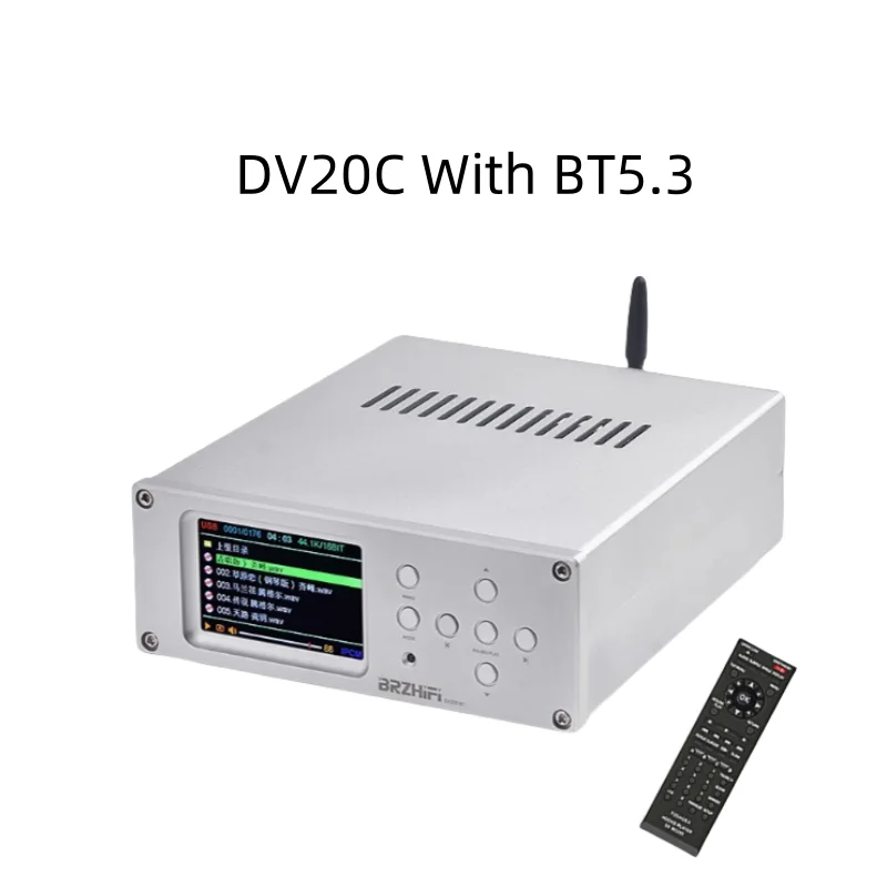

BRZHIFI DV20C Flagship Digital Turntable USB Lossless Player DSD Hard Decompress Dual ES9038 Decoding Home Player