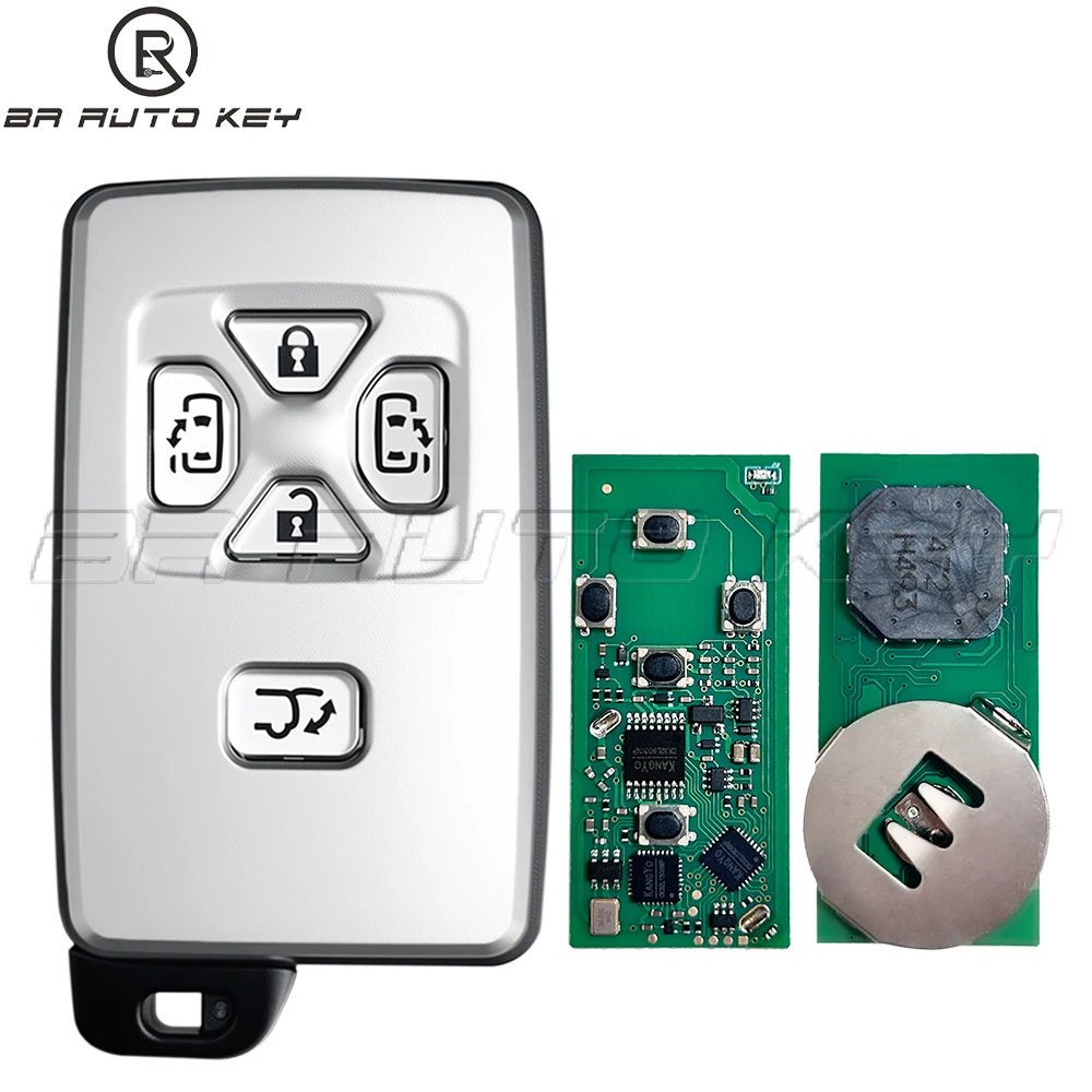 

271451-6221 6230 5Buttons Keyless Smart Remote car key fob for Toyota VELLFIRE PREVIA Alphard Remote Key fob Fsk 312Mhz 4D Chip