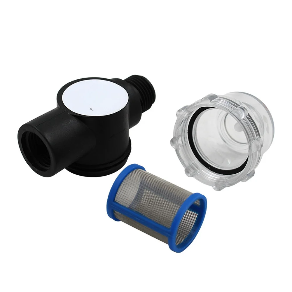 For Optimal Pump 1 2 NPT Filter Plumbing Debris Filter Leakproof Design Hand-tighten Installation