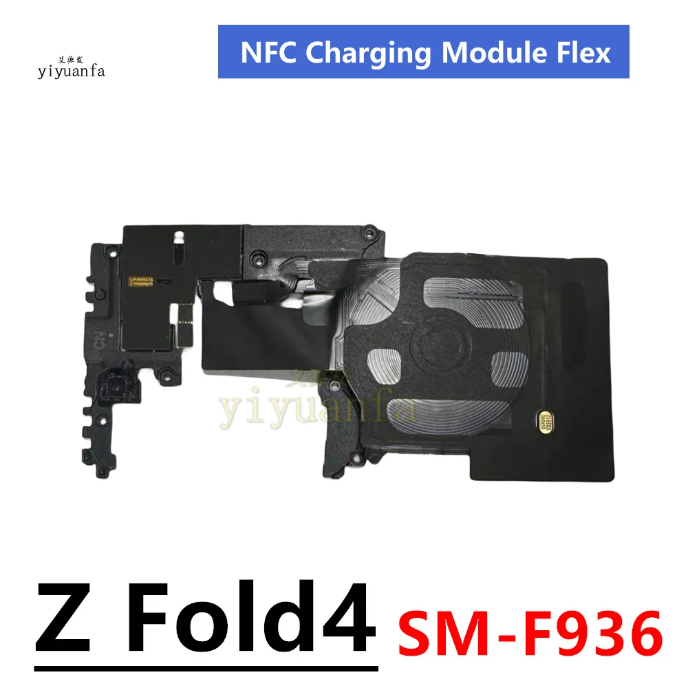 Wireless Charging Charger Panel Coil Chip NFC Flex Cable For Samsung Galaxy Z Fold4 SM-F936 NFC Antenna Repair Part