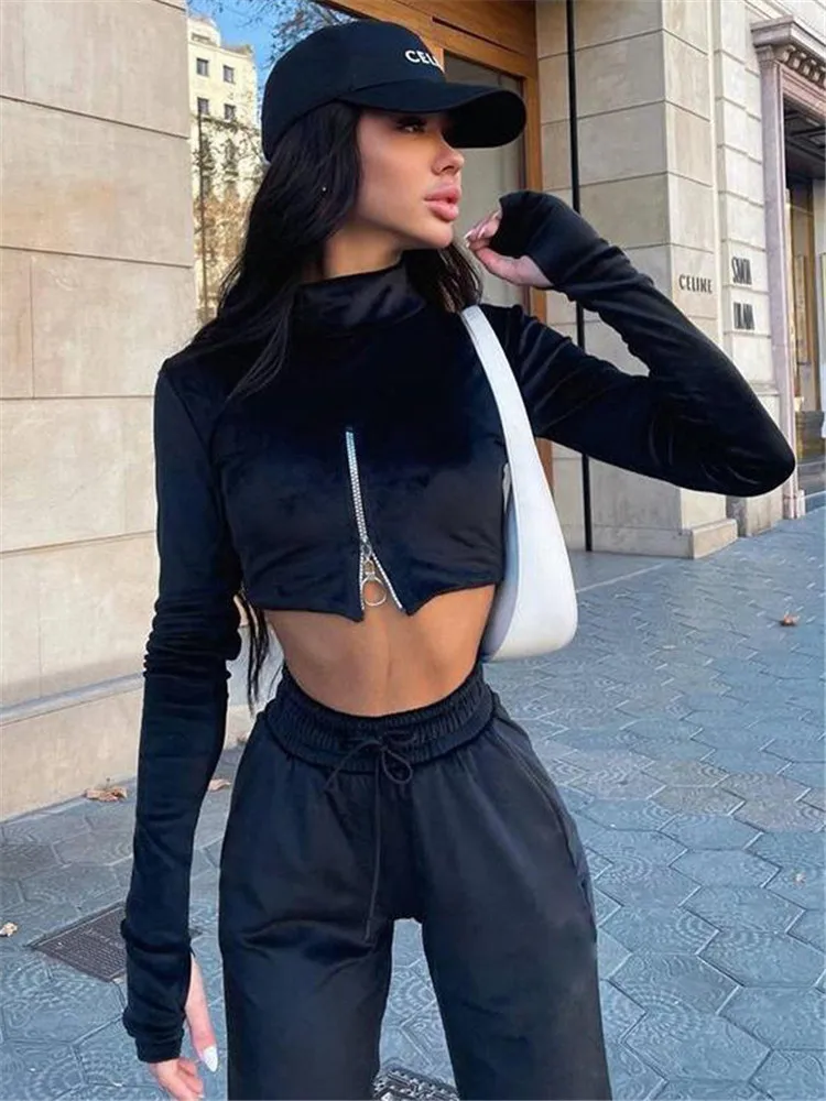 Sibybo New Arrival Long Sleeve Women Sets 2022 Autumn Solid Fashion Long Pants 2 Pieces Sets Casual O-neck Daily Clothing