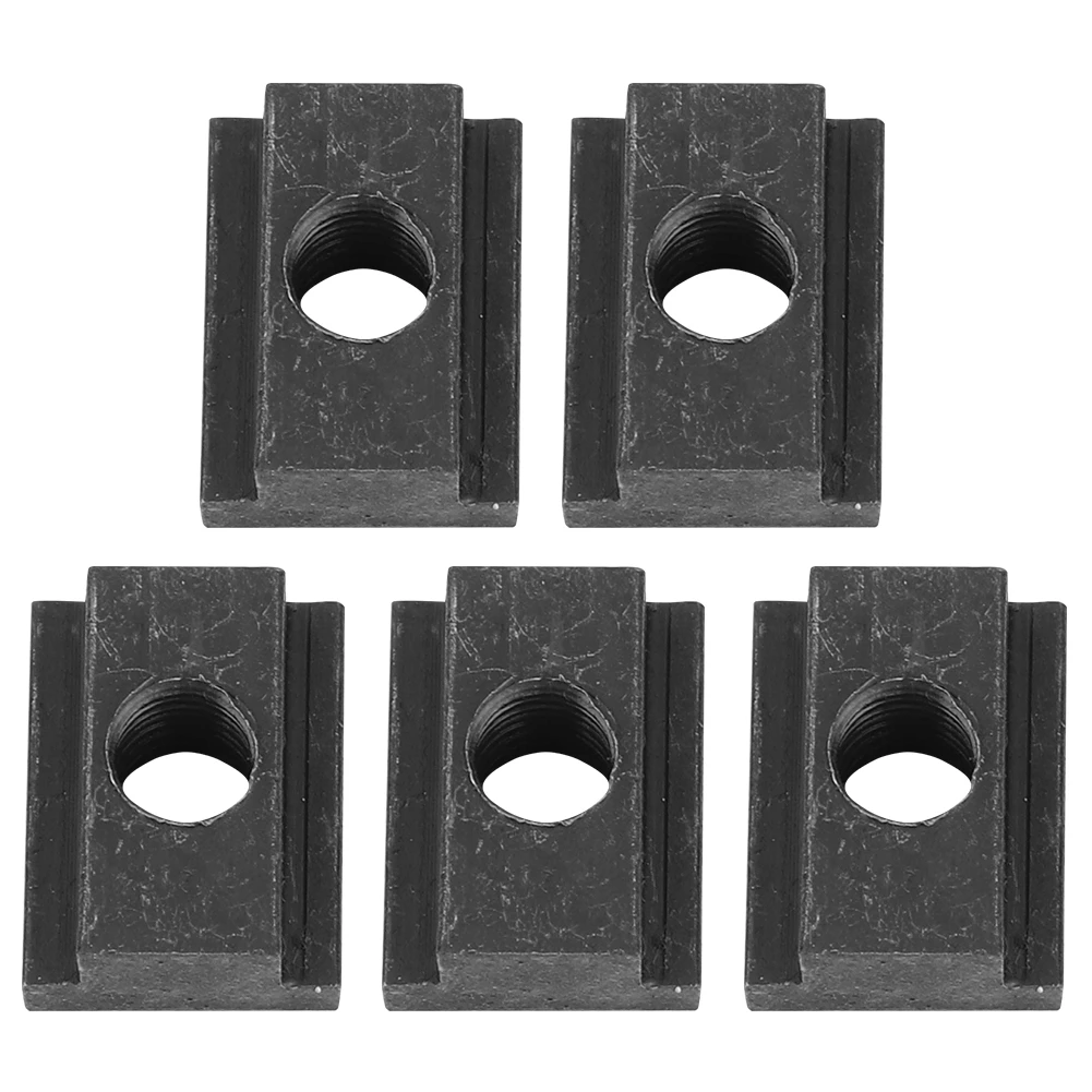 5-Pack of Iron t sloT nuts Ideal T SloT nut for  Tacoma Truck Bed Deck Rails T SloT nut for  Truck Bed Deck Rails