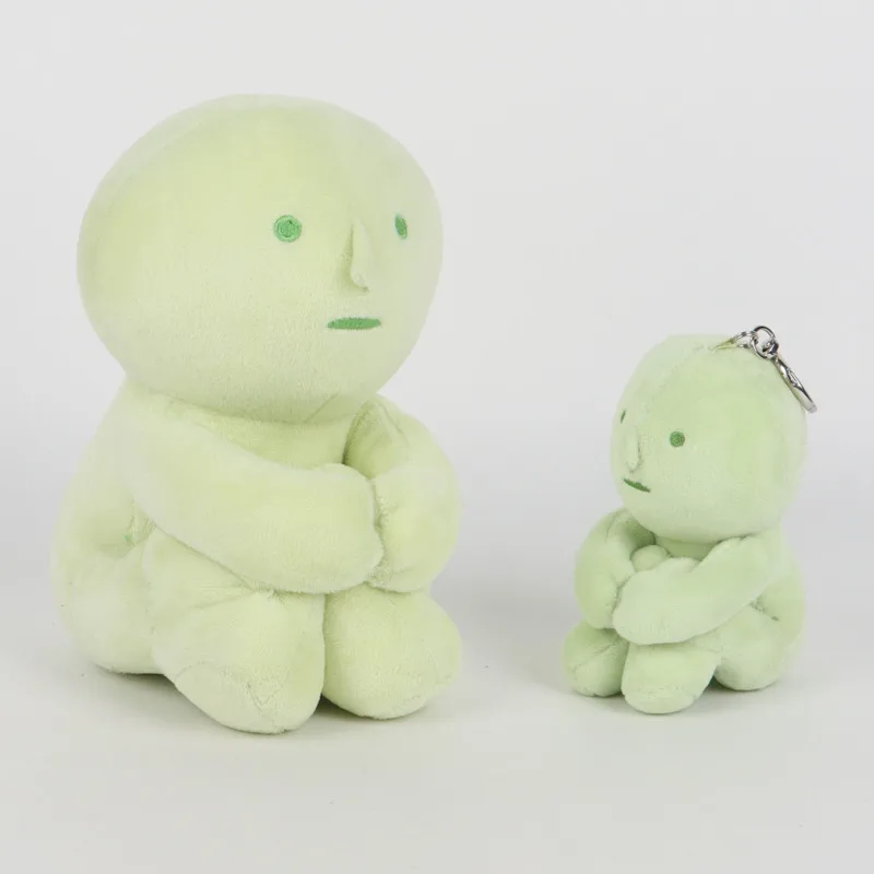 2025 جديد أنيمي Smiski أفخم الكرتون لينة محشوة الحيوان Plushies لطيف Smiski المفاتيح قلادة دمى اللعب هدية عيد ميلاد للطفل #2