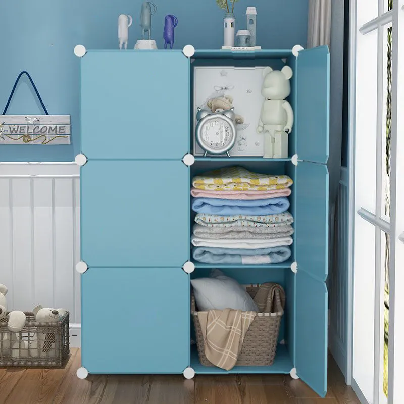 

Storage Organizer Closet Bedroom Portable Partitions Cupboard Armable Wardrobe Minimalist Modular Muebles Lounge Suite Furniture