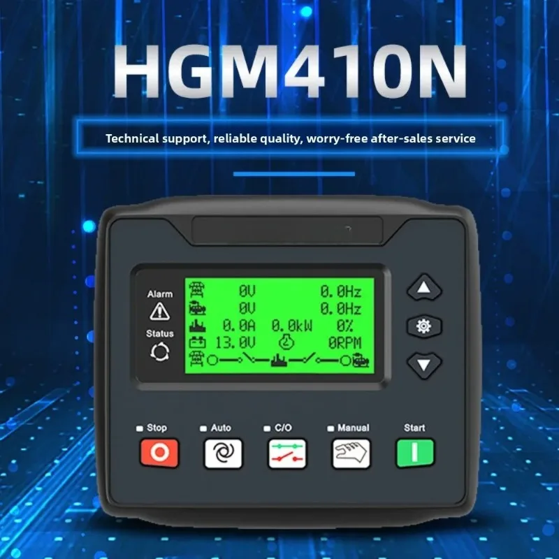 Generator set controller HGM410N automatic module self-starting start and stop Zhonzhi HGM420N display screen