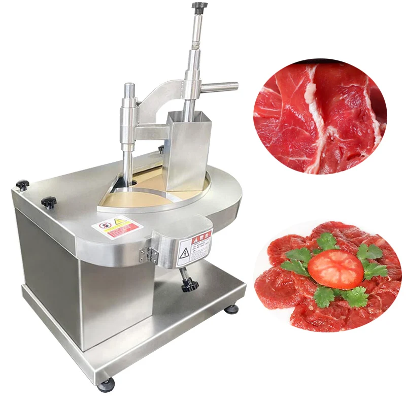 Electric Meat Slicer Cutter Commercial Home Stainless Automatic Vegetable Cutting Grinder Machine Minced Meat Mincer