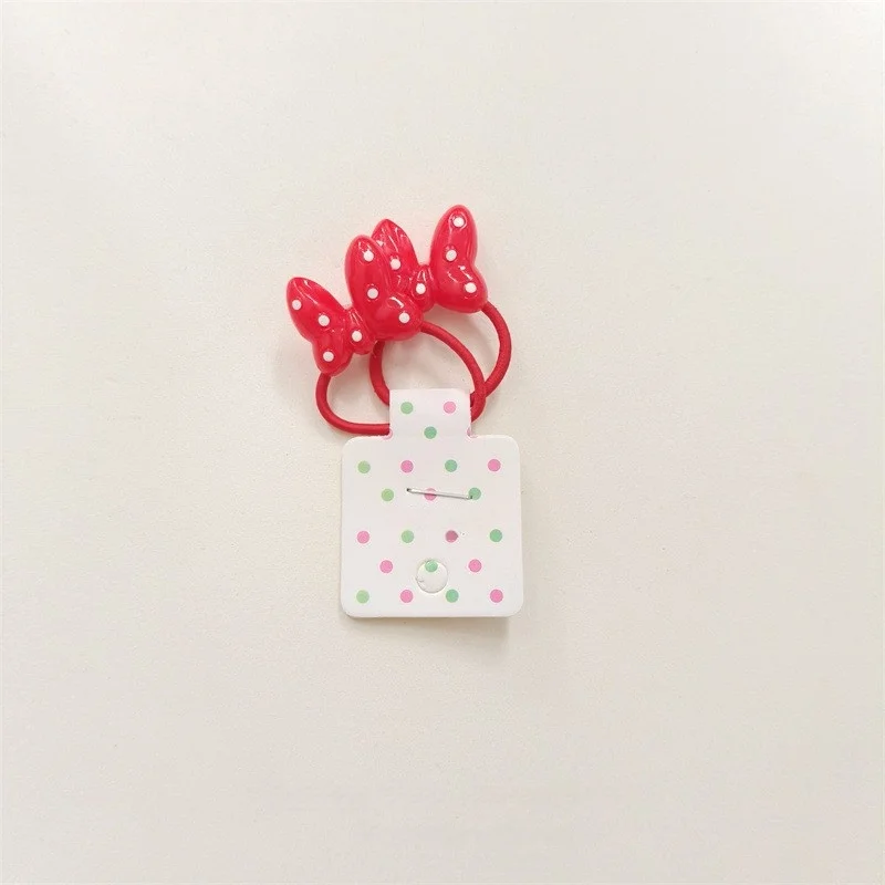 ميني ماوس الشعر حبل الشعر كليب شخصيات كرتونية المشابك شريط مطاطي دبوس الشعر أغطية الرأس المرنة الفتيات إكسسوارات الشعر #5