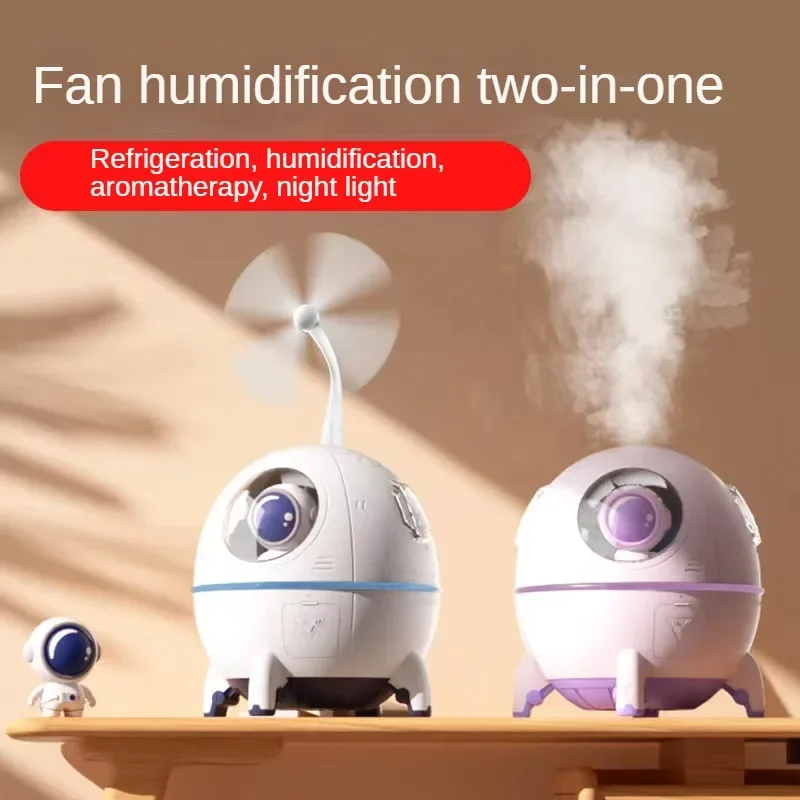 USB Mini Humidifier Home High Fog Volume Spray Air Bedroom Office Desktop Small Car Space Capsule Humidifier