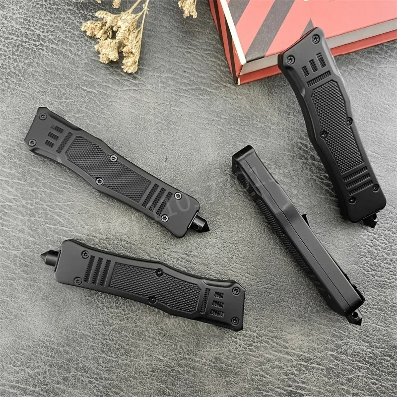 High Quality Folding Pocket Knives 440C Blade Zinc Alloy Handle Outdoor EDC Camping Hiking Cutting Survival Tools Gift