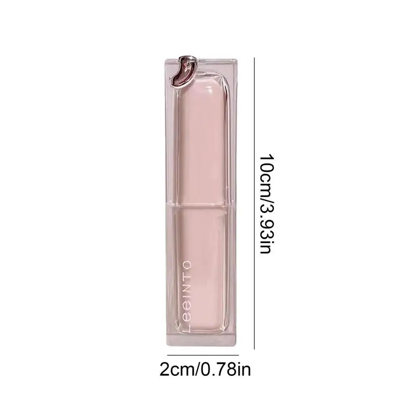 Lipstick Jelly Tinted Mirror Glossy Lip Gloss Waterproof Long Lasting Moisturizing Jelly Lip Glaze Natural Color Lip Glow Balm