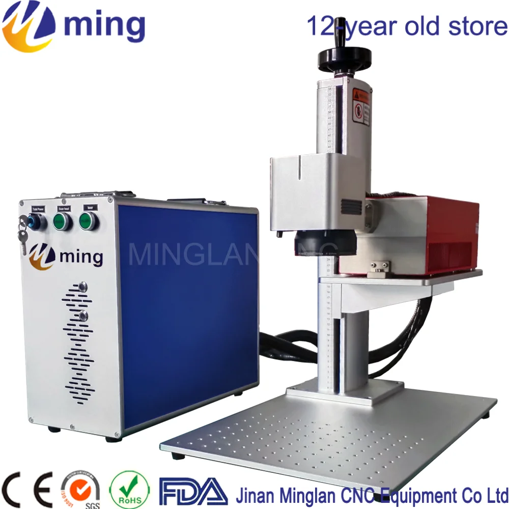 Hot Sale 3W 5W 10W Minglan Laser Marking Machine UV Laser Marking Machine for Glass Plastic Leather