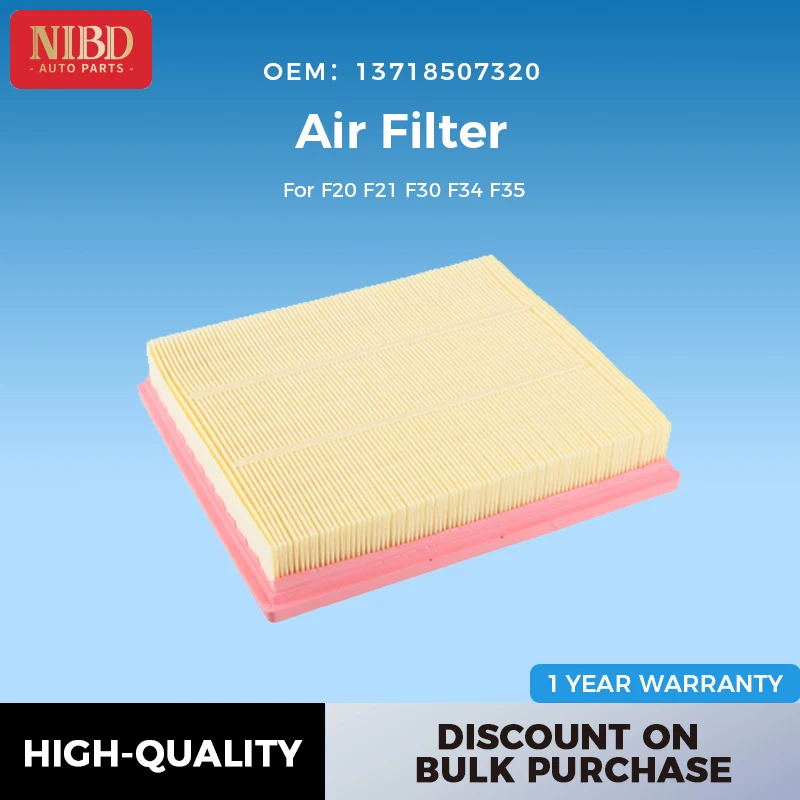 

13718507320 Car Air Filter Cleaner Element For BMW F20 F22 F30 F31 F34 F36 116i 218i 318i 320i 328i 420 Engine High Flow Intake