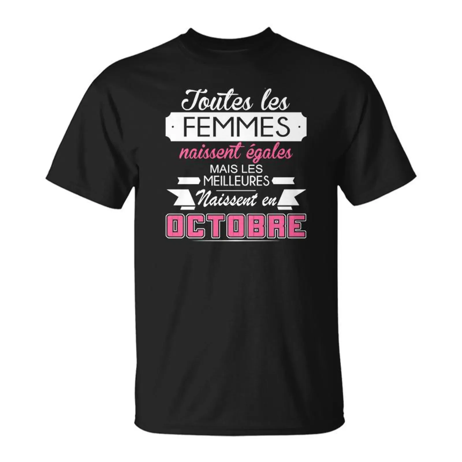 Women's T shirt Born in October Original Design Best Women Cadeauxyz vintage Washed Slightly Unisex Stylish Soft Comfortable