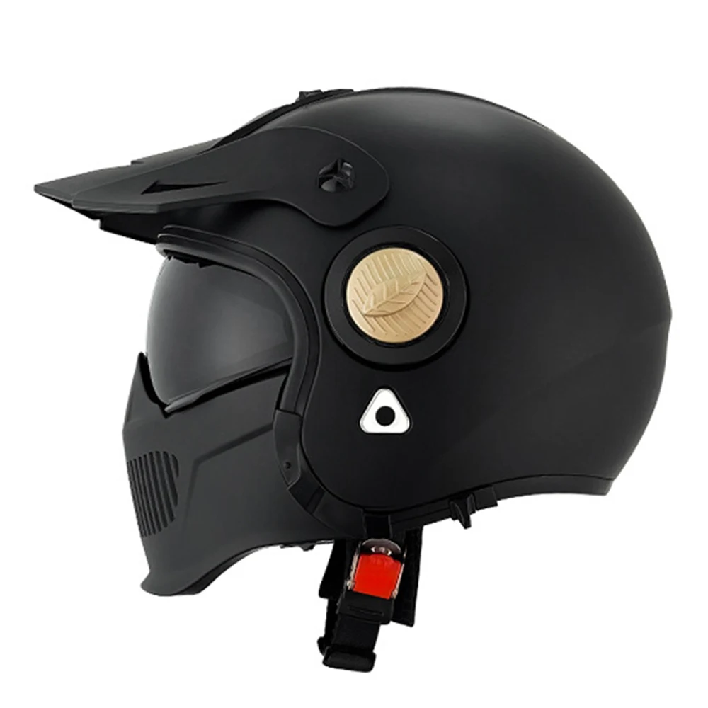 Motocicleta Full Face Racing Capacete, Anti-Queda, Acessórios de Proteção, Capacete Motociclista Respirável, Resistente ao Desgaste