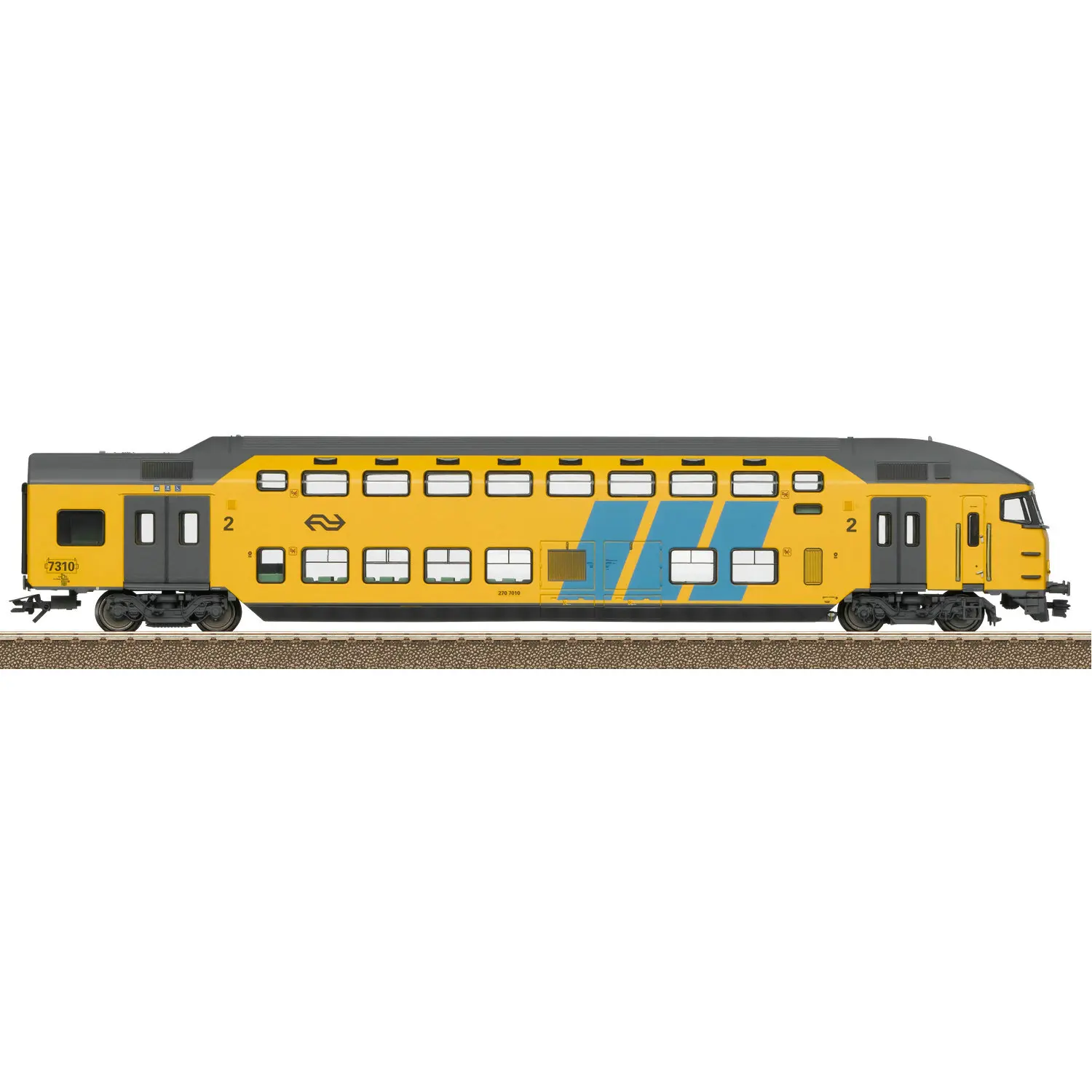 TRIX Train Model HO1/87 25160 E1700 Electric Locomotive Digital Sound Effect and 5-section Passenger Car Carriage (6 Knots)