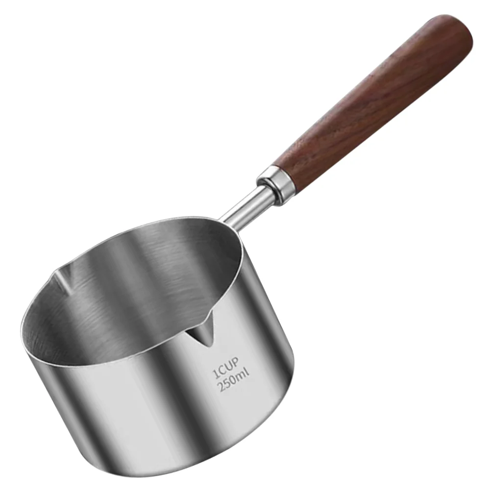 

Stainless Steel Small Frothing Pitcher Soup Sauce Pan Non-stick Saucepan Pans for Cooking Baby