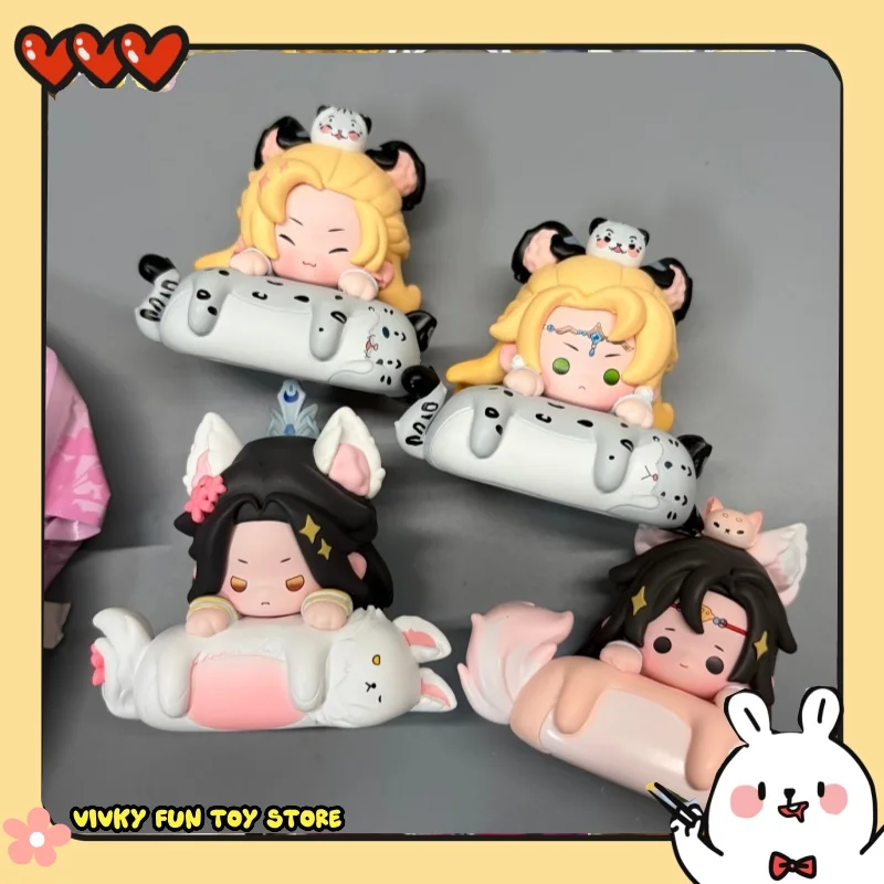 

Новинка, Хаски и его белый кот Шизун, слепая коробка, серия для обнимашек, загадочная коробка, украшение для рабочего стола, милые куклы