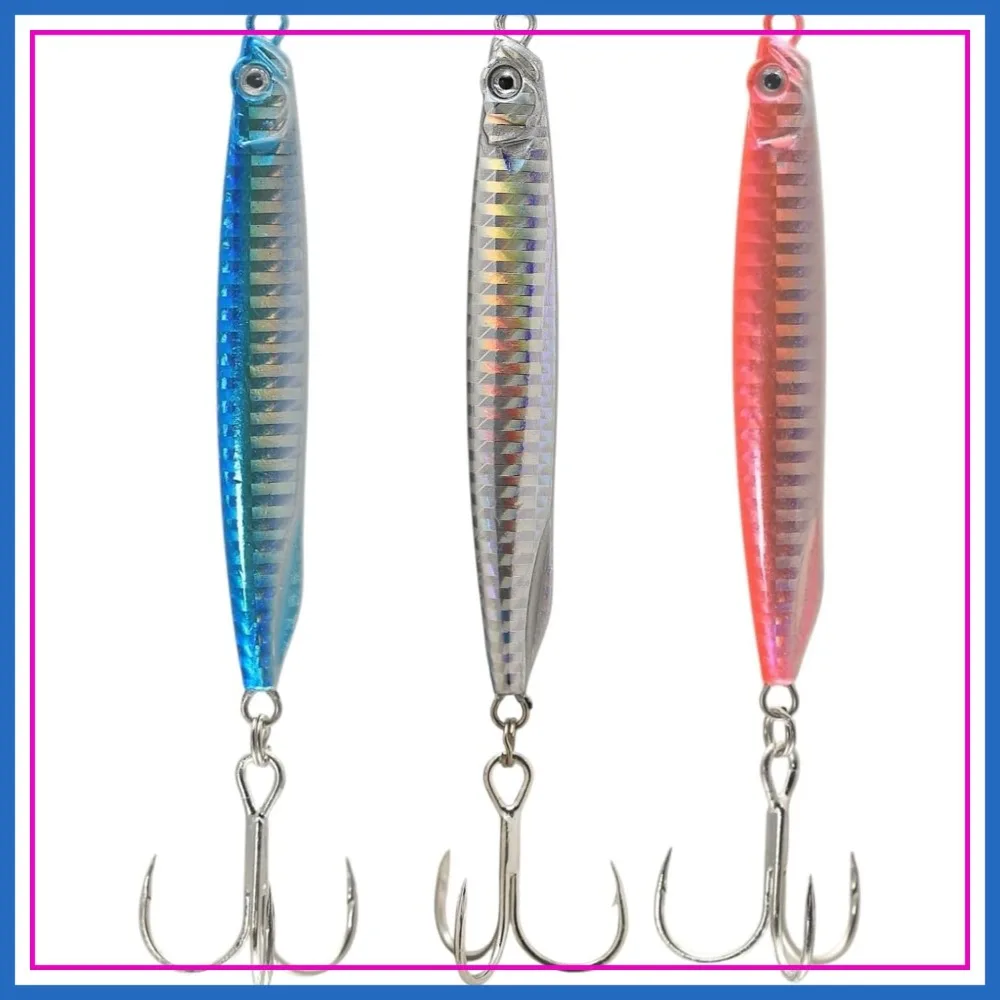 

Saltwater Fishing Jigs 200g Heavy Duty Spoons for Striped Bass Bluefish Tuna Deep Sea Boat