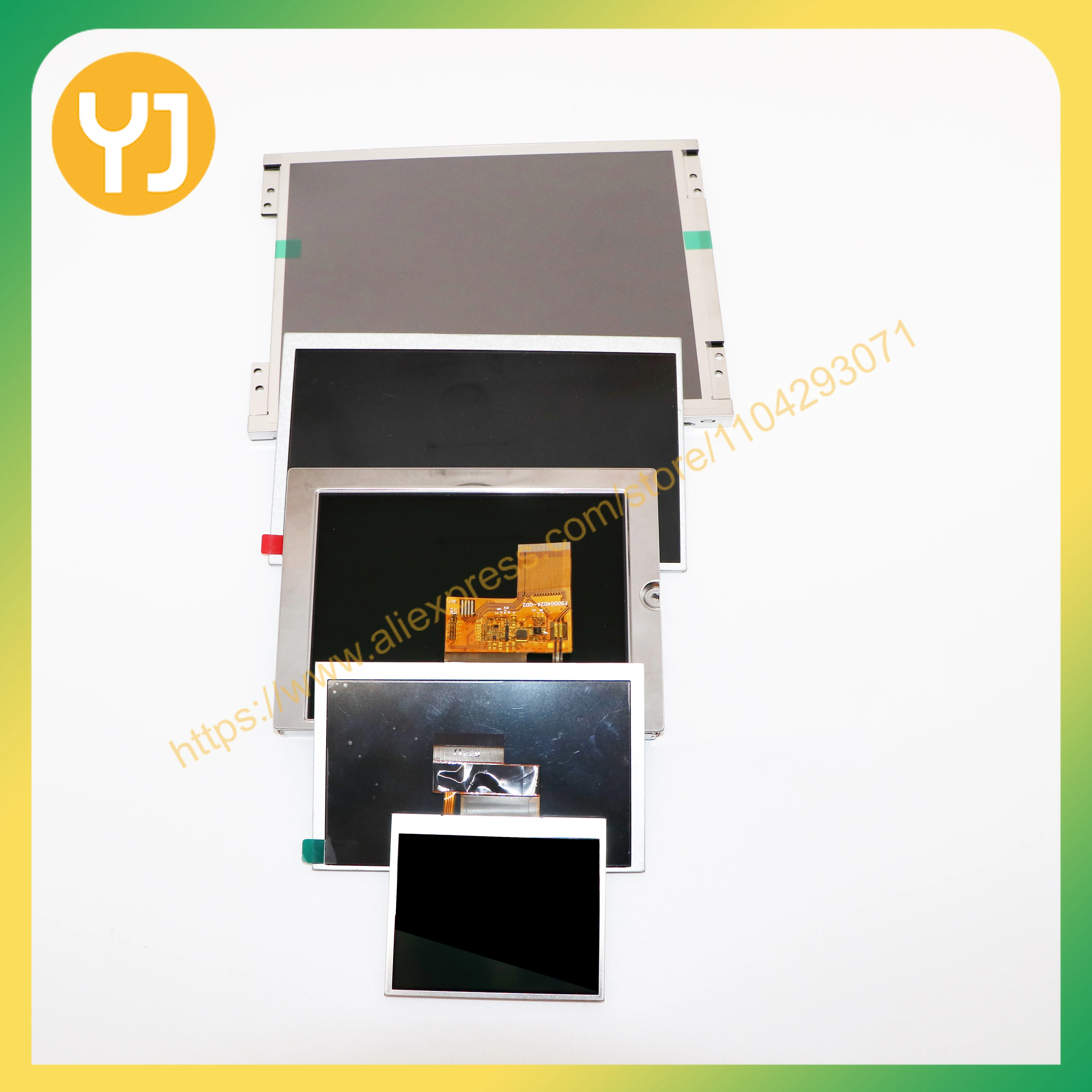 A101VW01 V0 LCD industrial com resolução de 10,1 polegadas 800*480