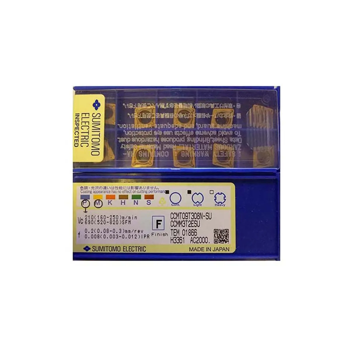 

SUMITOMO Original Turning Insert CCMT AC820P CCMT090308N-SC AC2000 CCMT120408N-SC CCMT09T304N-SU CCMT09T308N-SU