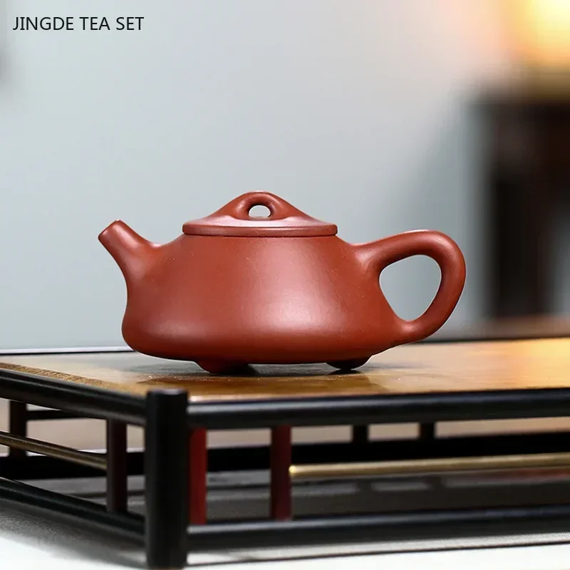 

1PCS 110ml Chinese Yixing purple clay teapot dahongpao beauty tea infuser Tradition zisha filter kettle Tea ceremony accessories