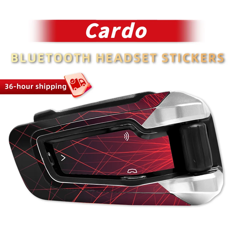 

Used For Cardo Generation Bluetooth Headset Earphone Case Decoration Protection Decals Protective Stickers Can Choose Style