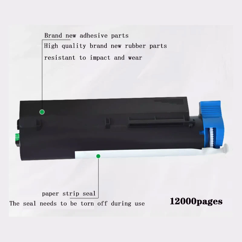 Imagem -04 - Cartucho de Toner para Oki Páginas 12k 45807112 45807111 45807110 45807121 B432dn Mb492dn Mb562dnw B512dn