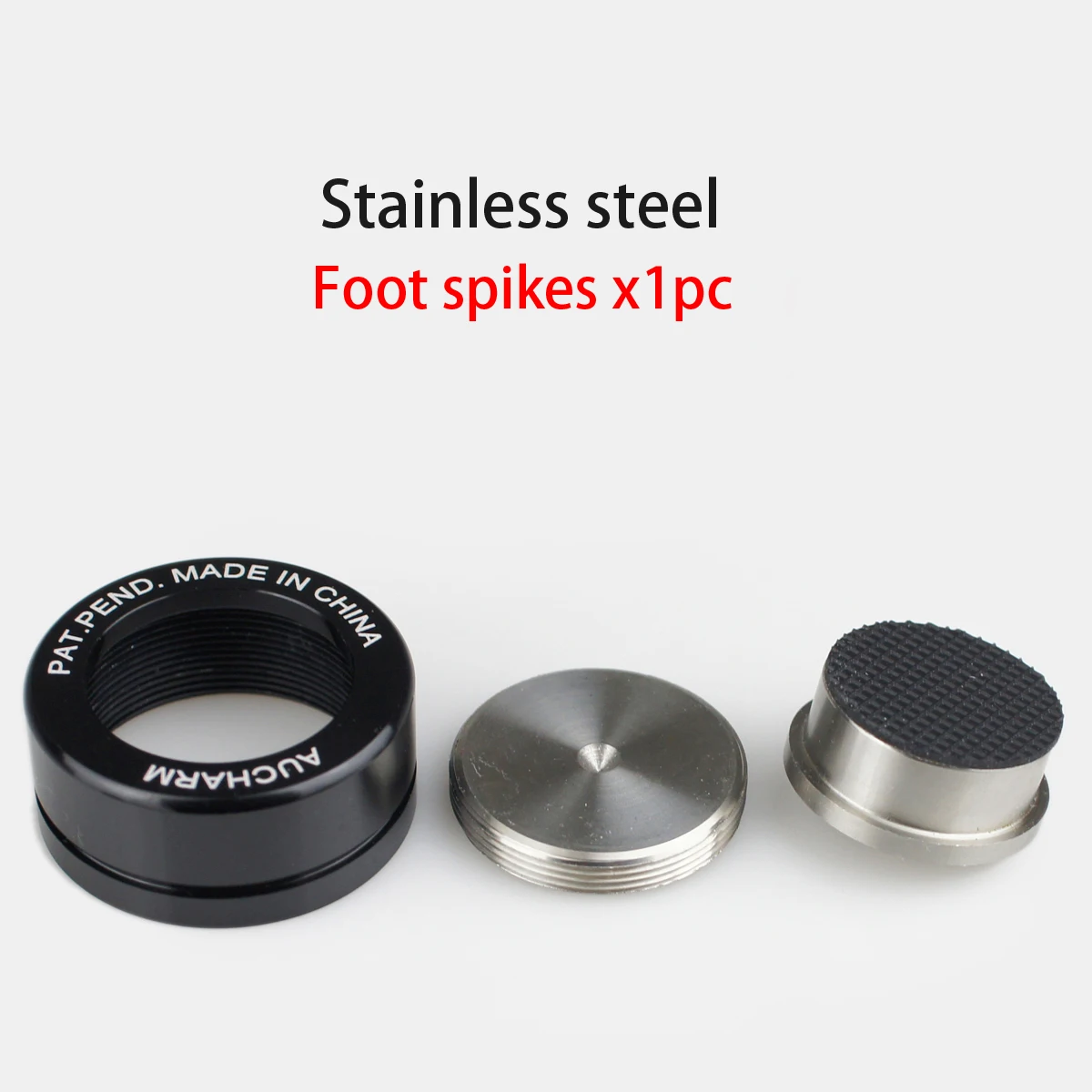 4pcs HIFI Audio Speaker Amplifier Ceramic beads Steel ball Scroll Anti-shock Absorber Foot  Feet Nail Pad Vibration Base