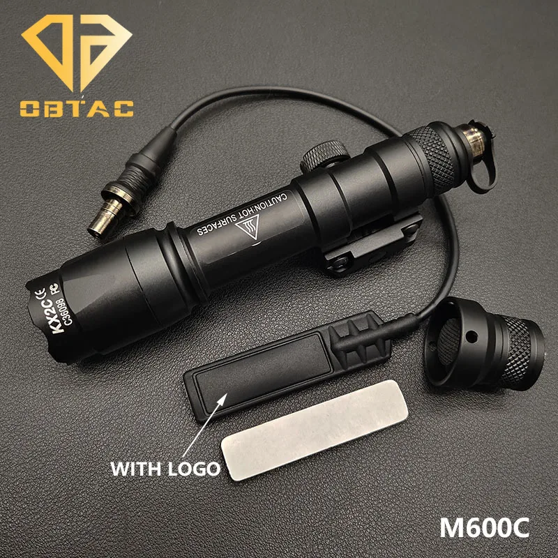 Sotac SF M600C M600 M300 Tactical Scout Light Rifle Weapon Flashlight LED Hunting Spotlight Momentary Pressure Pad Switch