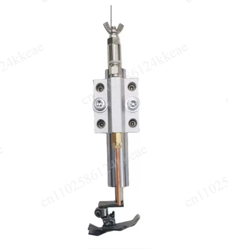 Woodworking edge sealer with unpowered floating scraping, 2-piece set of PET edge scraping lines, no damage to material