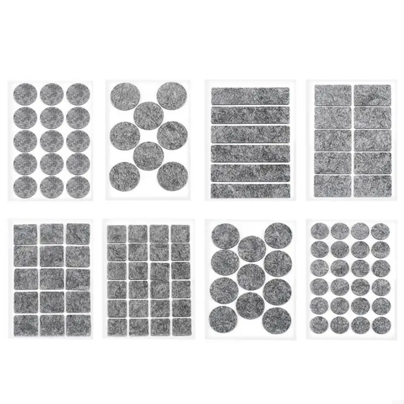 A2UD 8pcs/Set Стул Стул Самоджящиеся Глинеры Мебельными защитны